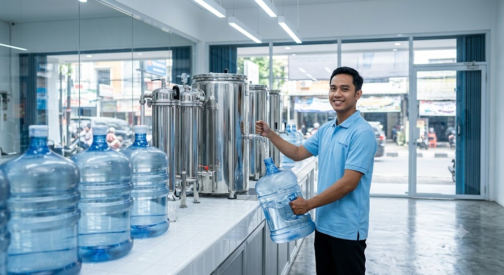Depot Air Minum RO ( Reverse Osmosis )