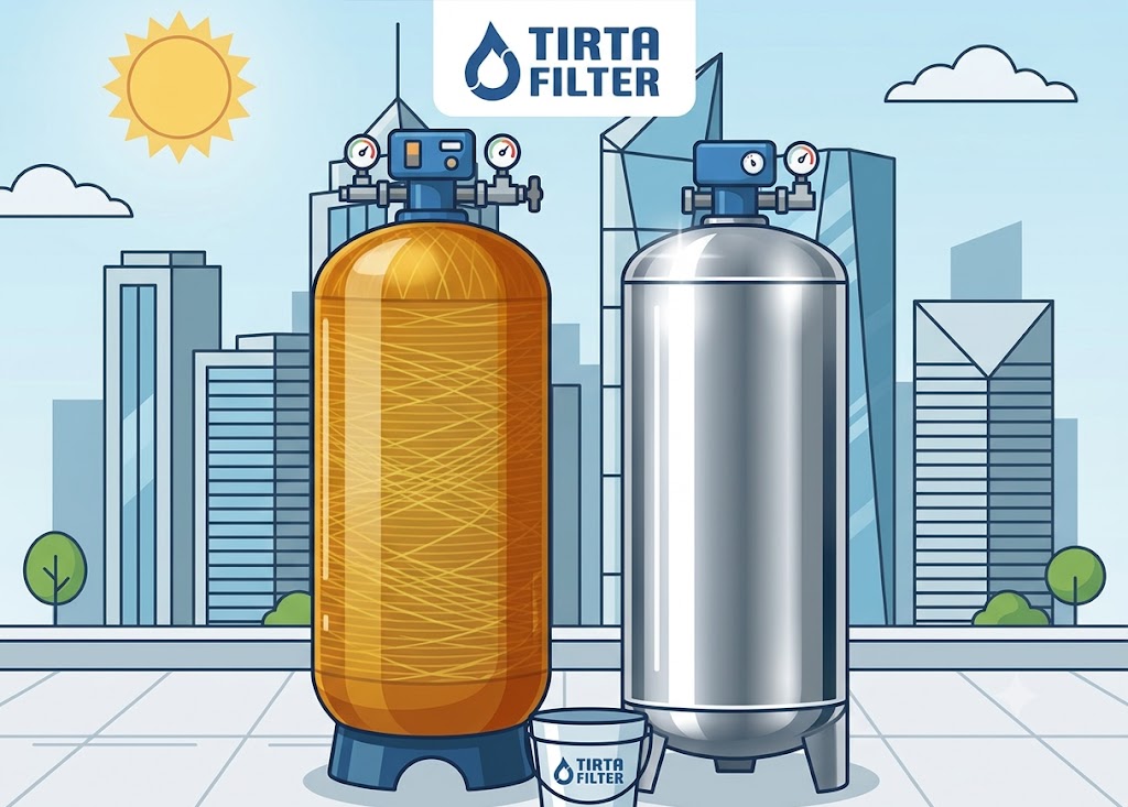 Tabung Filter FRP & Stainless